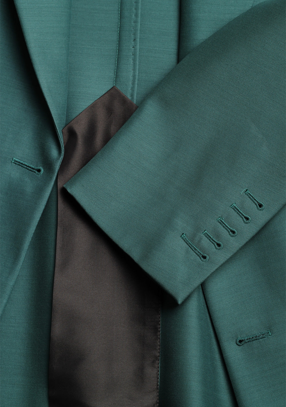TOM FORD Atticus Teal Suit Size 46 / 36R U.S.