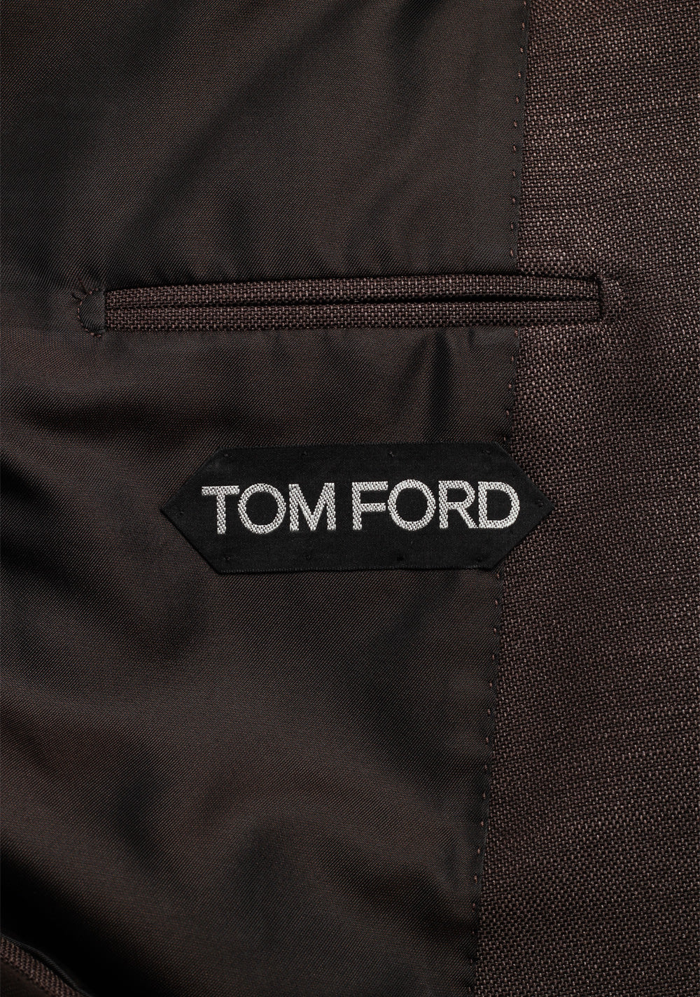 TOM FORD Atticus Brown Double Breasted Suit Size 46 / 36R U.S.