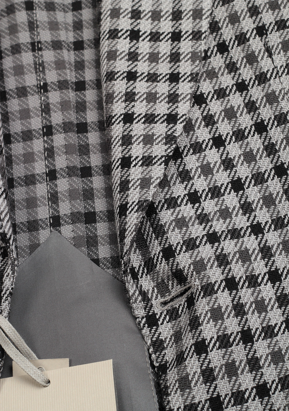 TOM FORD Atticus Gray Checked Suit Size 46 / 36R U.S.