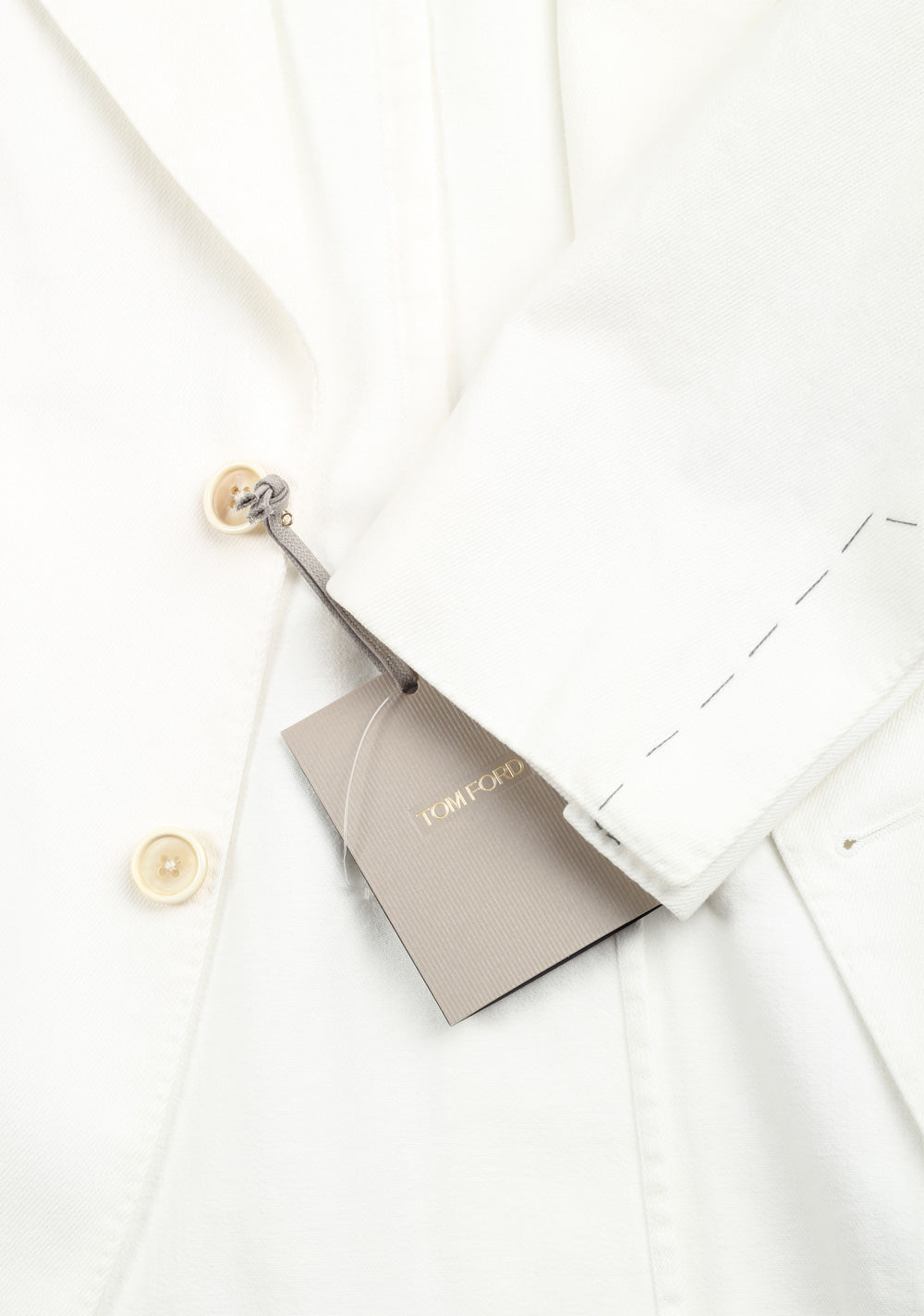 TOM FORD Atticus White Sport Coat Size 48 / 38R U.S.