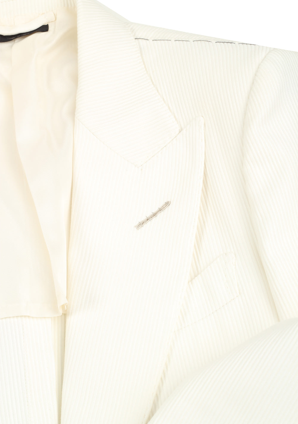 TOM FORD Dyllan Off White Sport Coat Size 46 / 36R U.S.