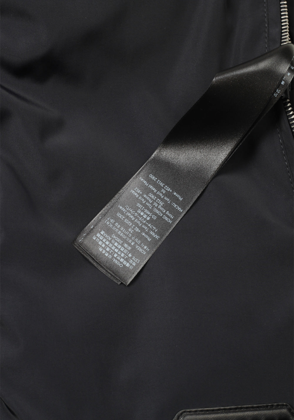 TOM FORD Blue James Bond Spectre Bomber Jacket