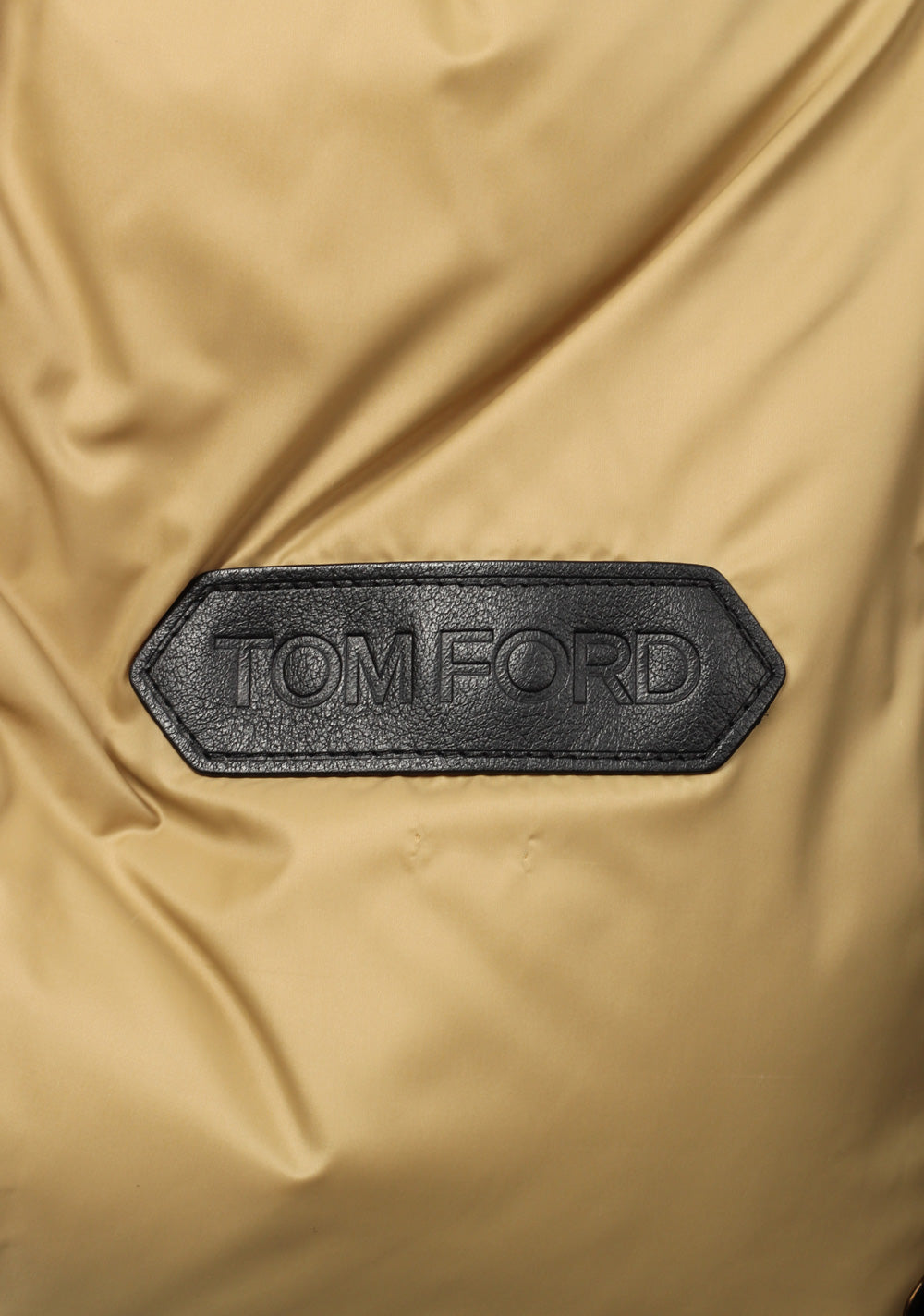 TOM FORD Black Padded Jacket Coat Size 48 / 38R U.S. Outerwear