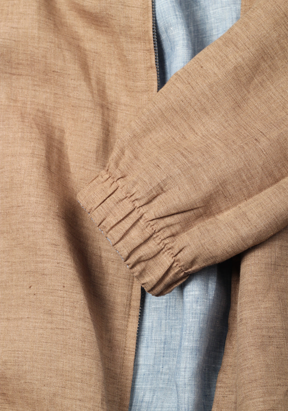 Loro Piana Reversible Brown Blue Bomber Jacket Coat