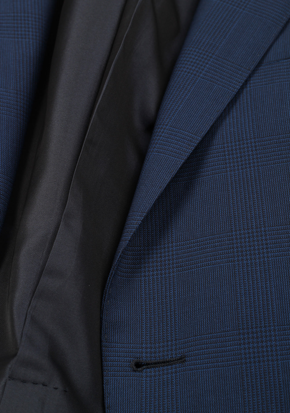 TOM FORD O'Connor Wool Checked Blue Suit