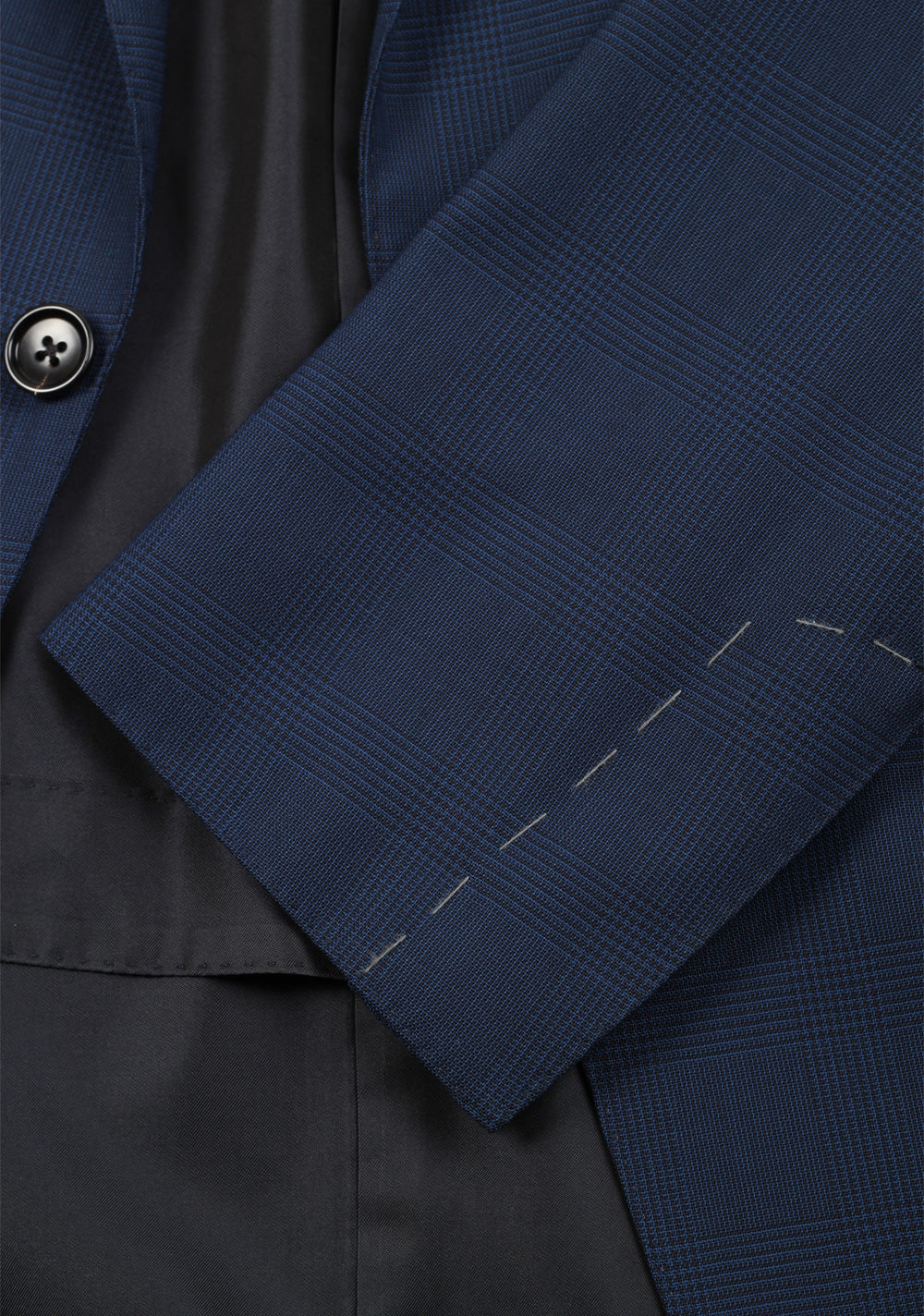 TOM FORD O'Connor Wool Checked Blue Suit