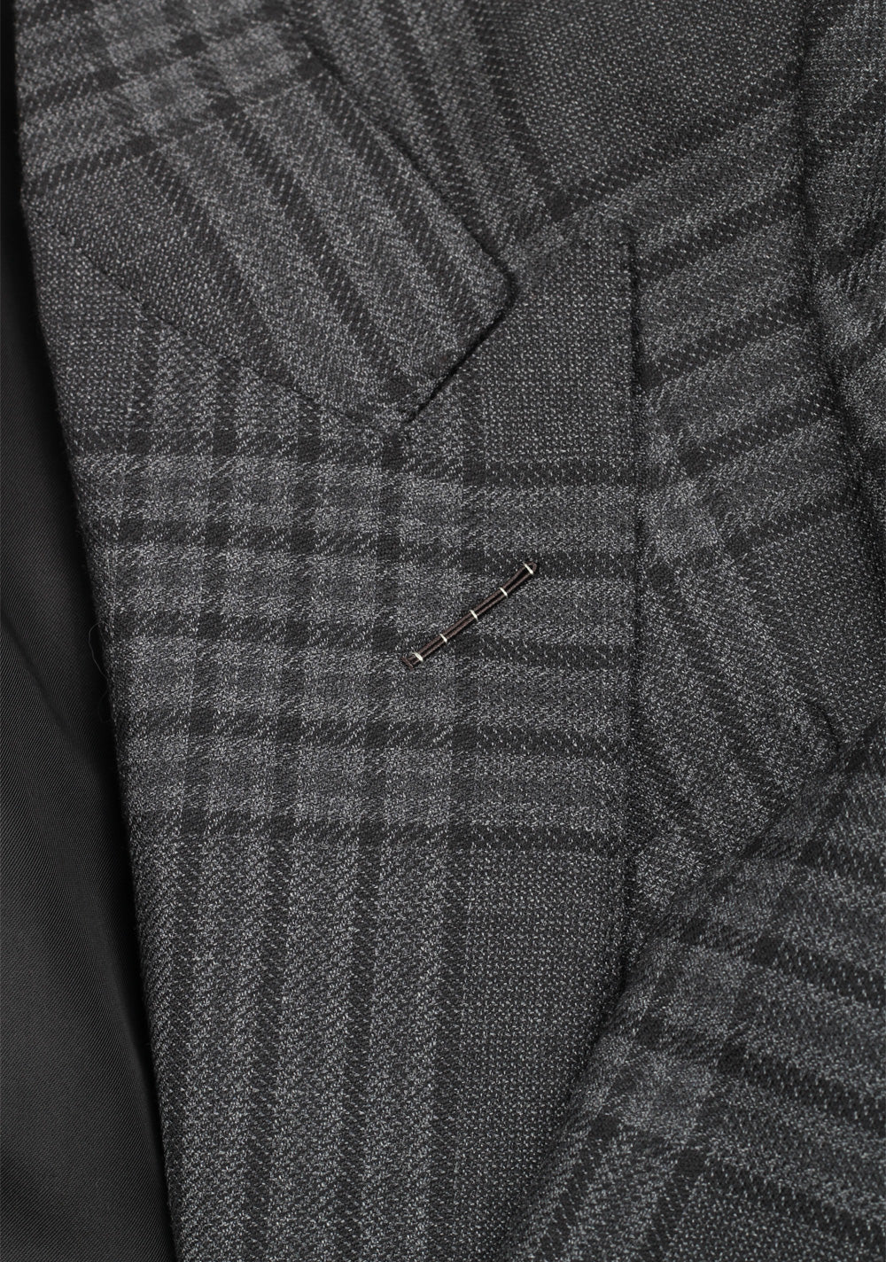 TOM FORD Shelton Wool Checked Gray Suit
