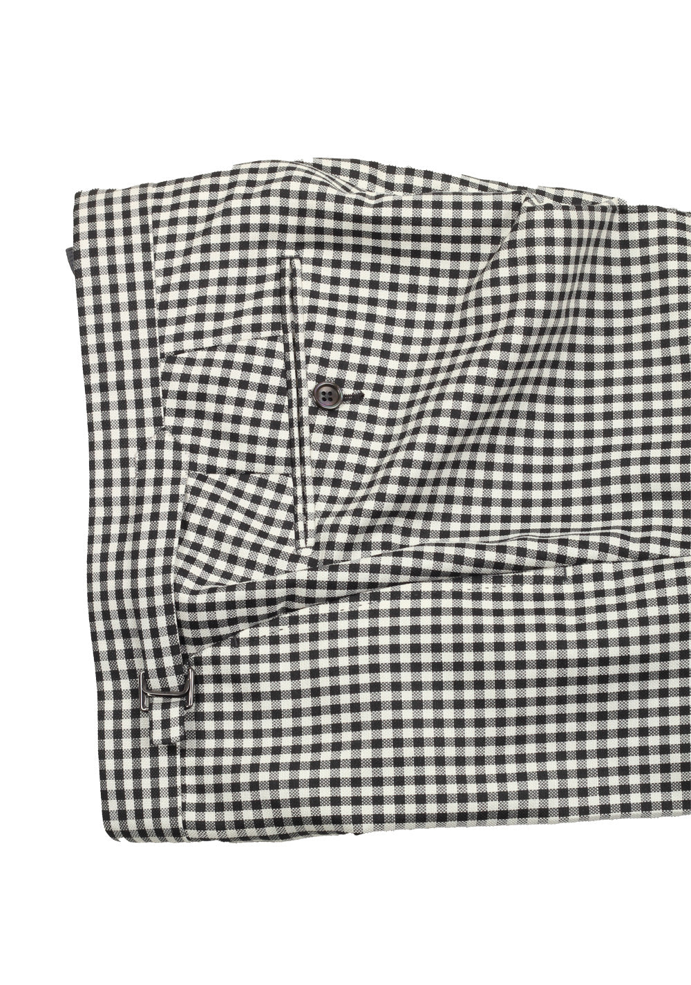 TOM FORD Windsor Black White Checked Suit Size 48 / 38R U.S.