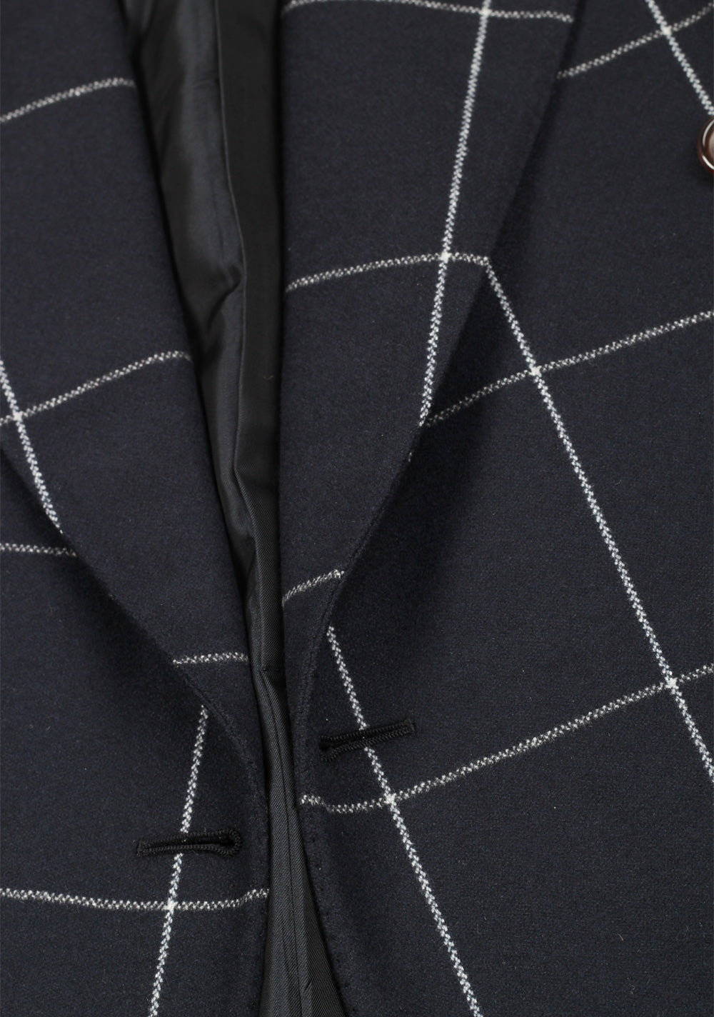 TOM FORD Buckingham Wool Checked Blue Suit Size 48 / 38R U.S.