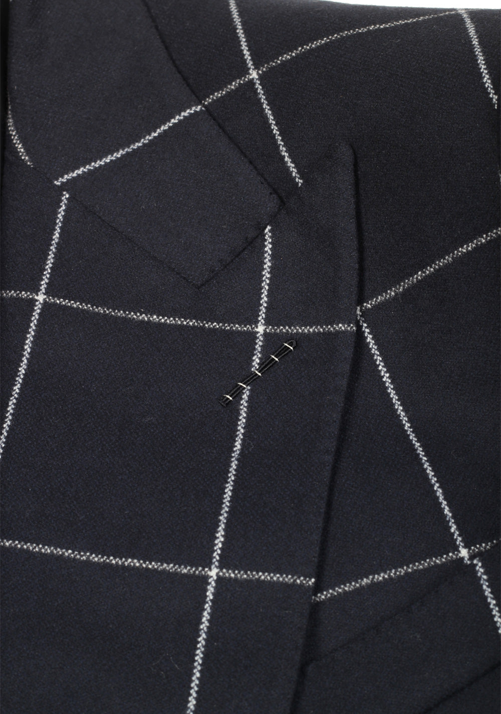 TOM FORD Buckingham Wool Checked Blue Suit Size 48 / 38R U.S.