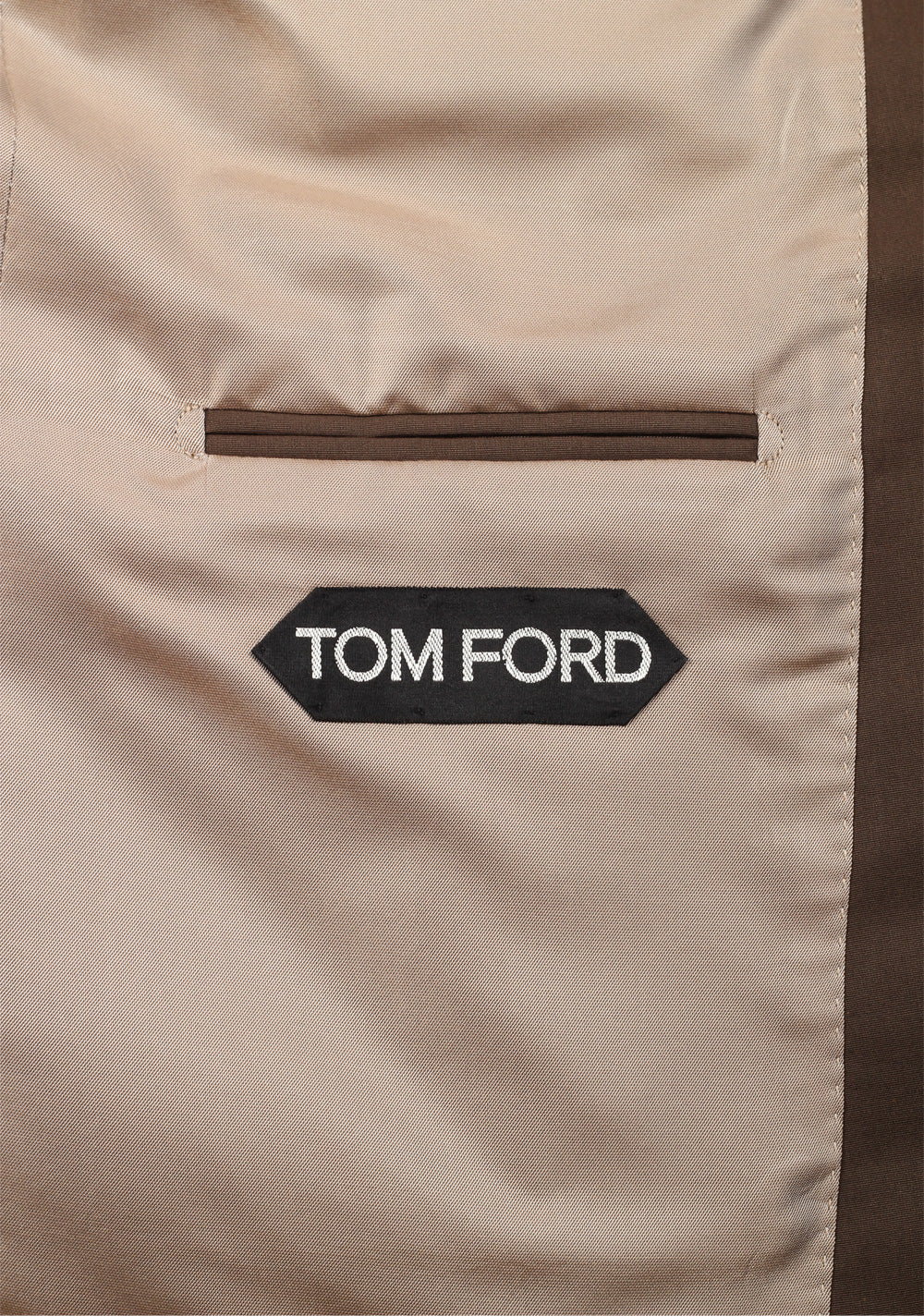 TOM FORD Windsor Brown 3 Piece Solid Suit Size 54S / 44S U.S.