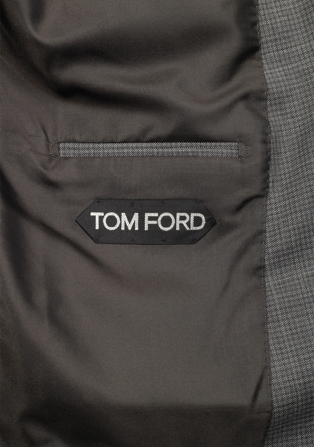 TOM FORD Windsor Gray Checked Suit Size 54S / 44S U.S.
