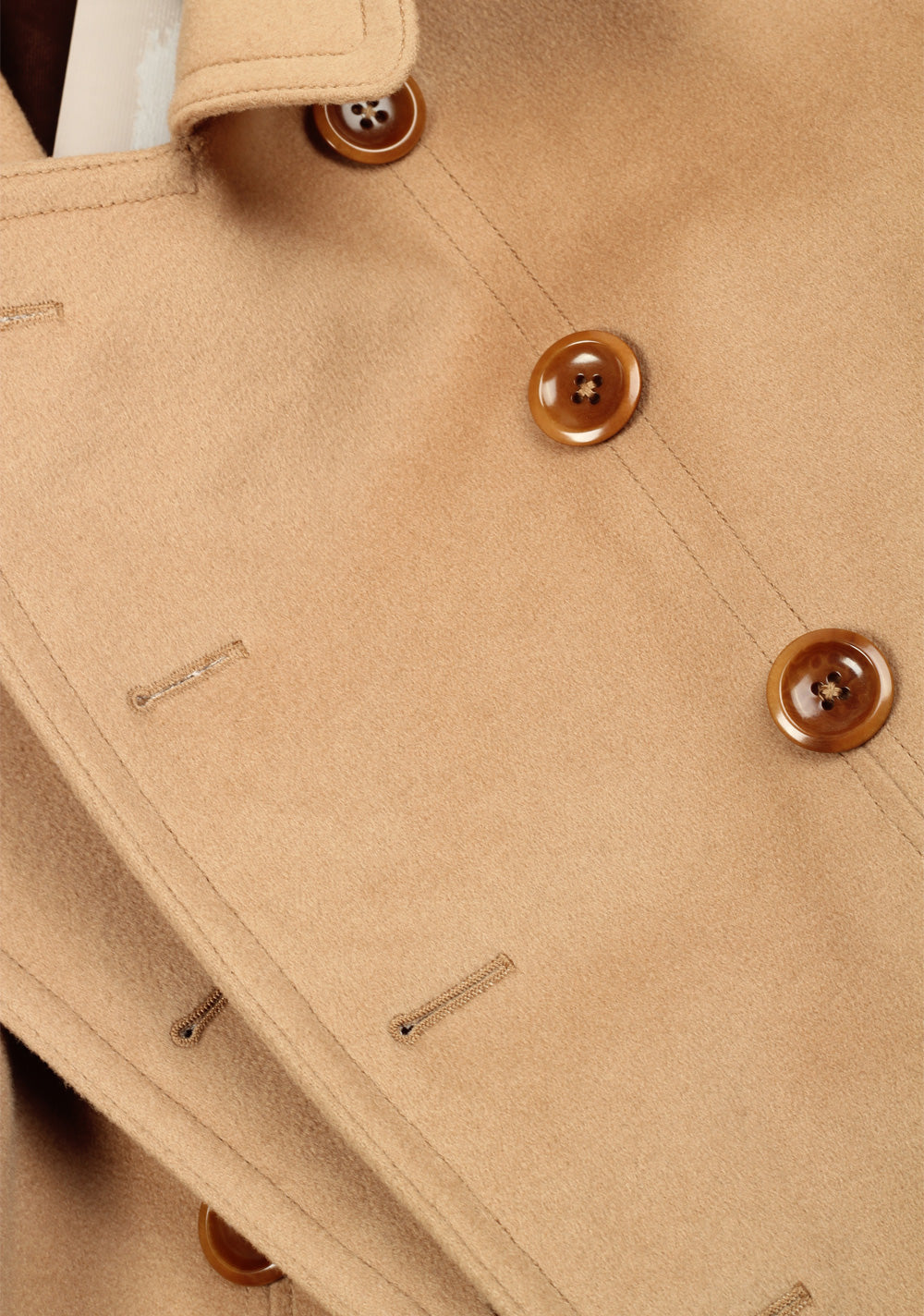 TOM FORD Camel Wool Double Breasted Coat 54 / 44R U.S.