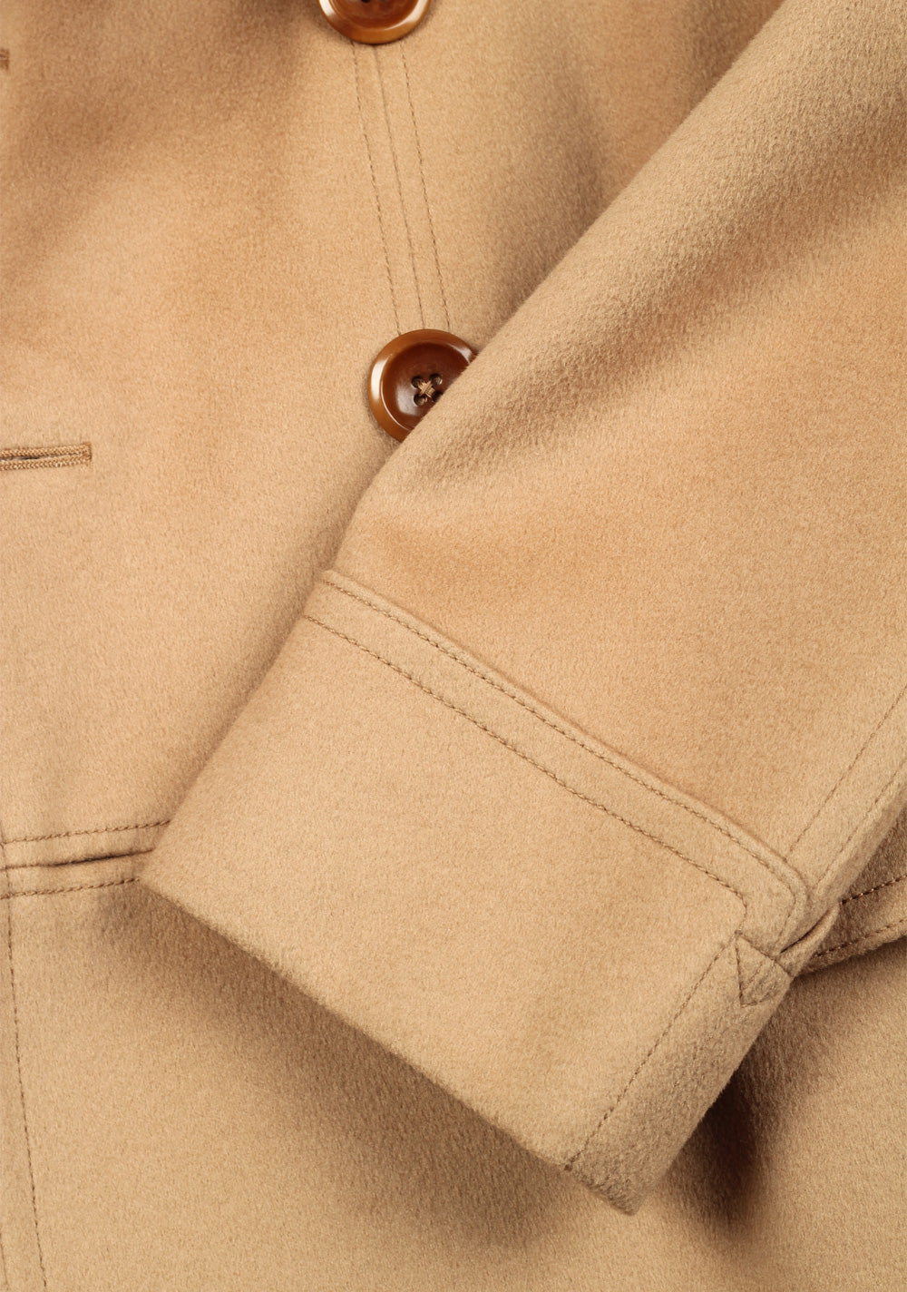 TOM FORD Camel Wool Double Breasted Coat 54 / 44R U.S.