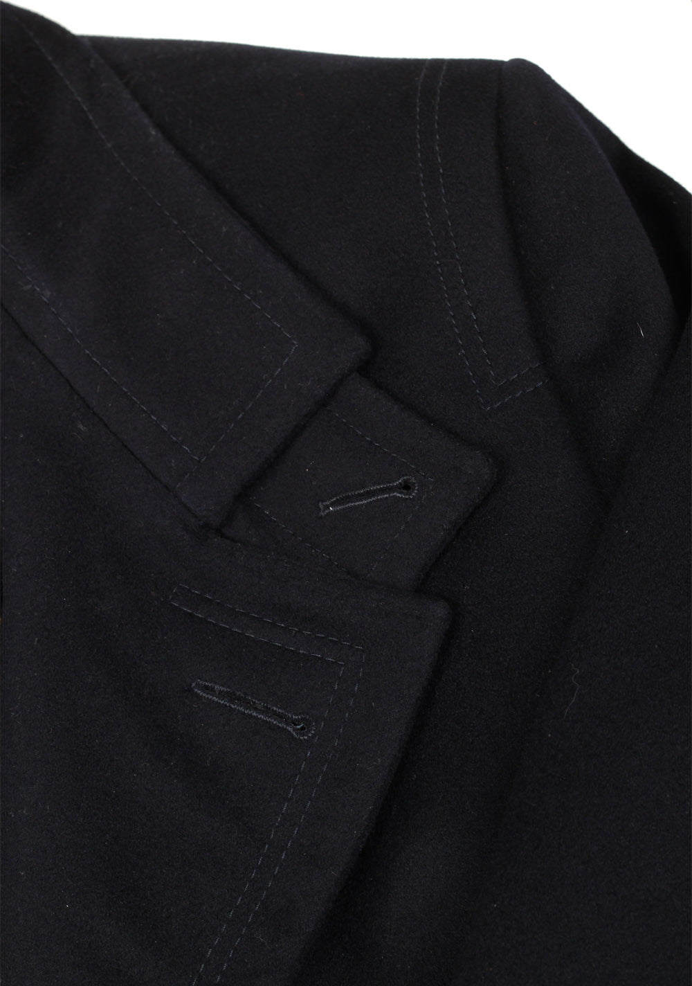 TOM FORD Blue Wool Double Breasted Coat 54 / 44R U.S.