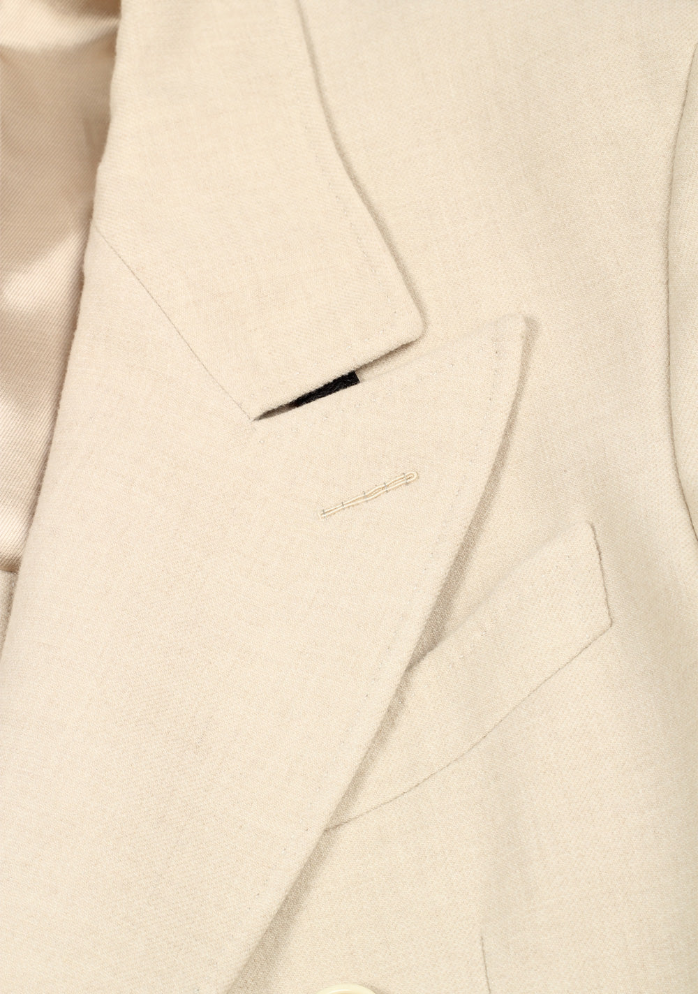 TOM FORD Beige Double Breasted Coat 58 / 48R U.S.