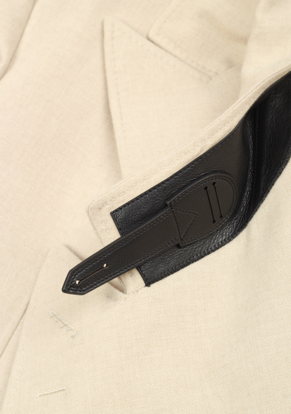 TOM FORD Beige Double Breasted Coat 58 / 48R U.S.
