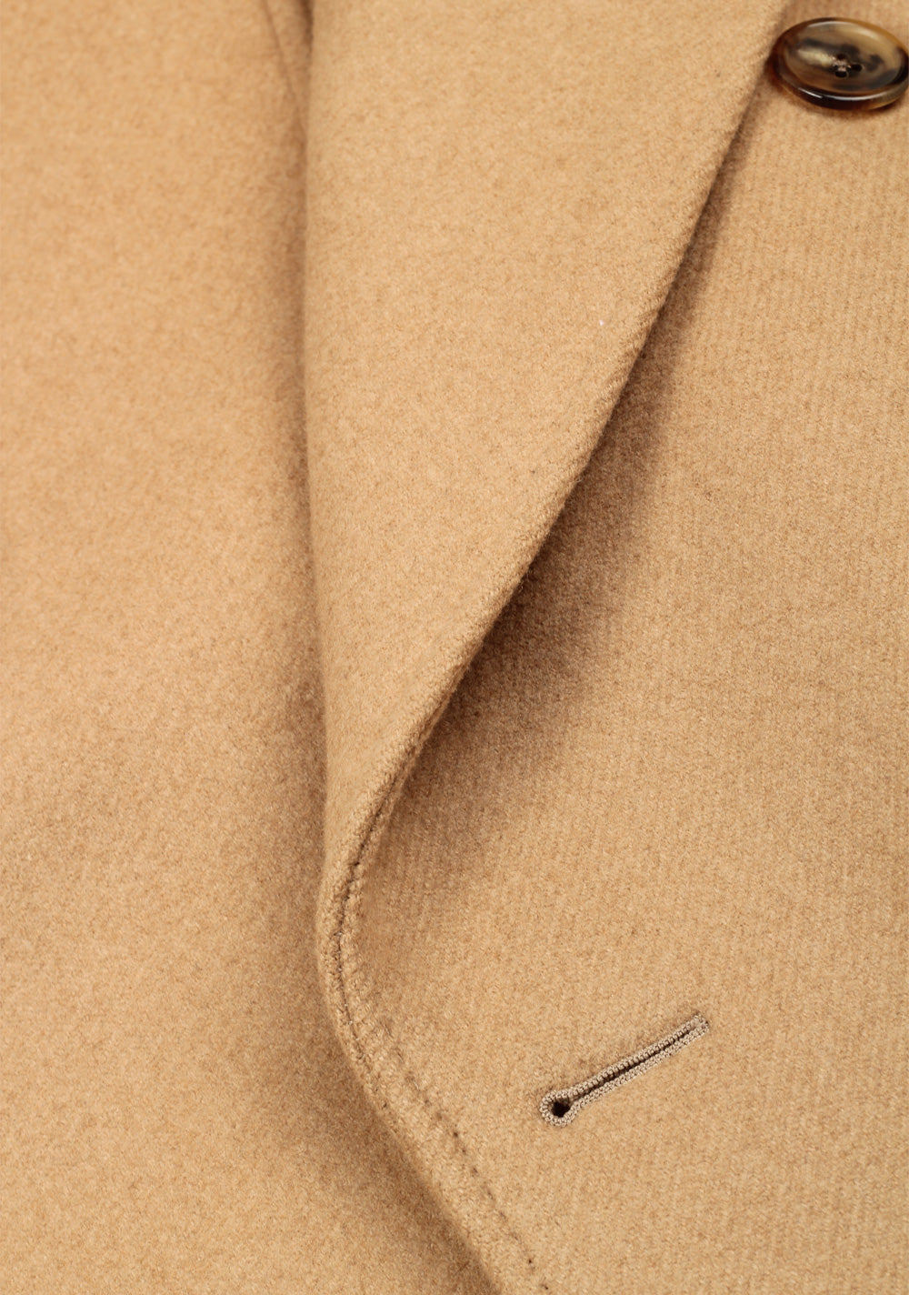 TOM FORD Camel Double Breasted Coat 58 / 48R U.S. in Camel Wool