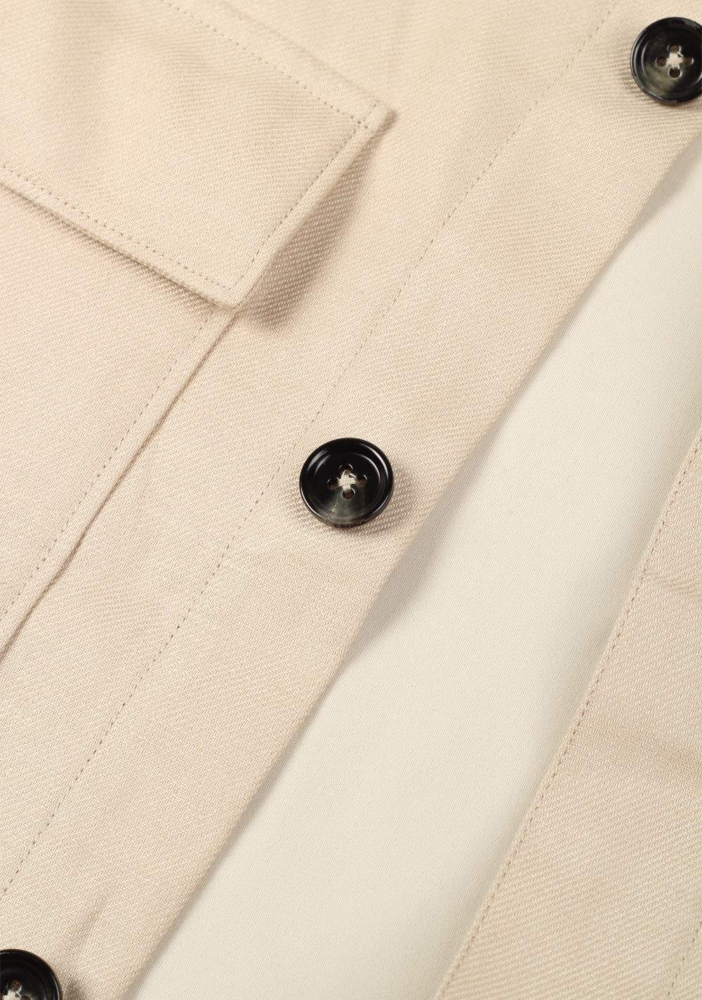 ZEGNA Oasi Lino Beige Overshirt