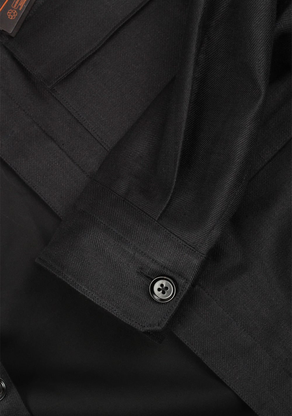 ZEGNA Oasi Lino Black Overshirt