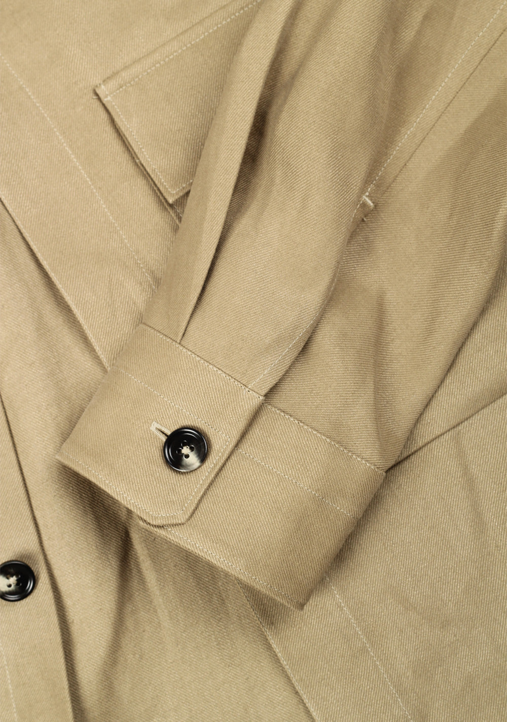 ZEGNA Oasi Lino Olive Green Overshirt (Blue Flower)