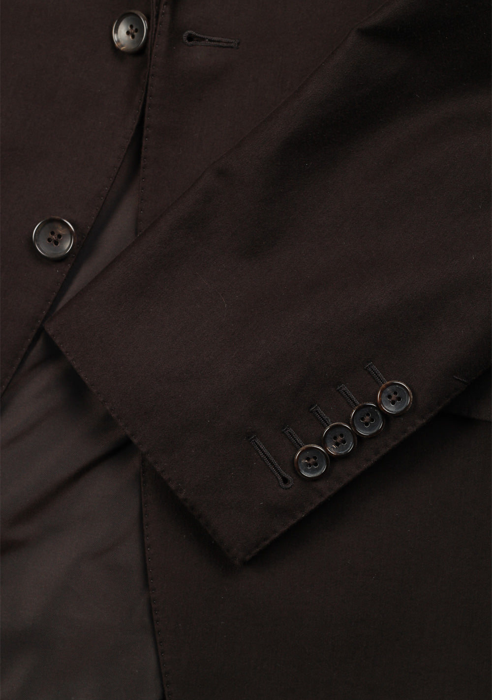 TOM FORD Shelton Brown Suit Size 48 / 38R U.S. In Cotton