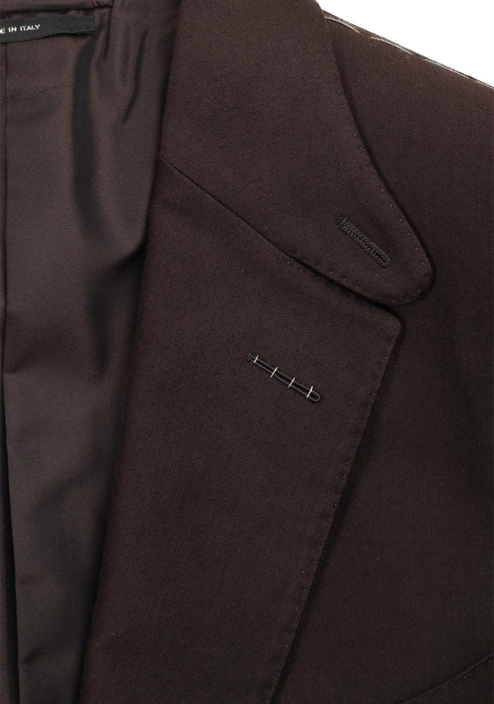 TOM FORD Shelton Brown Suit Size 48 / 38R U.S. In Cotton