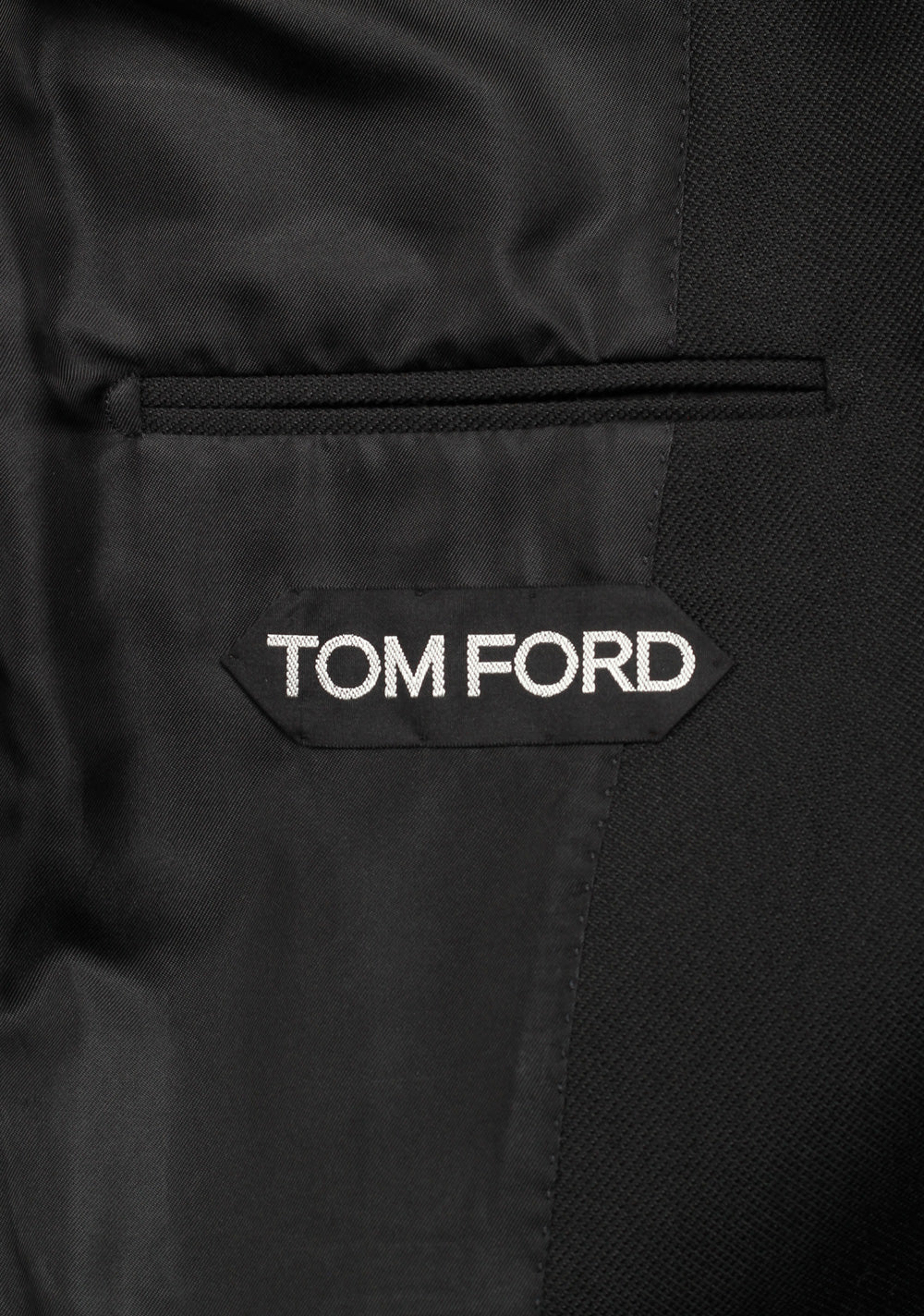 TOM FORD Atticus Black Suit Size 46 / 36R U.S.