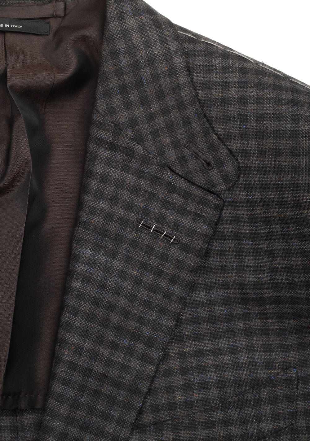 TOM FORD O'Connor Gray Checked Suit Size 48 / 38R U.S.