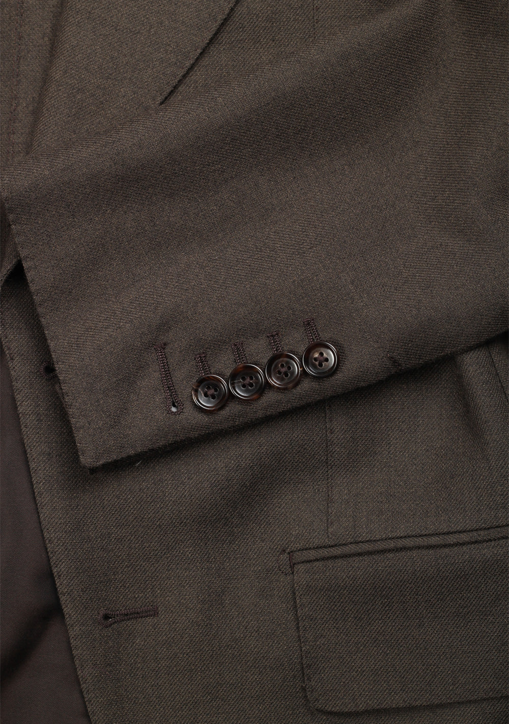 TOM FORD Atticus Brown Suit Size 46 / 36R U.S. in wool