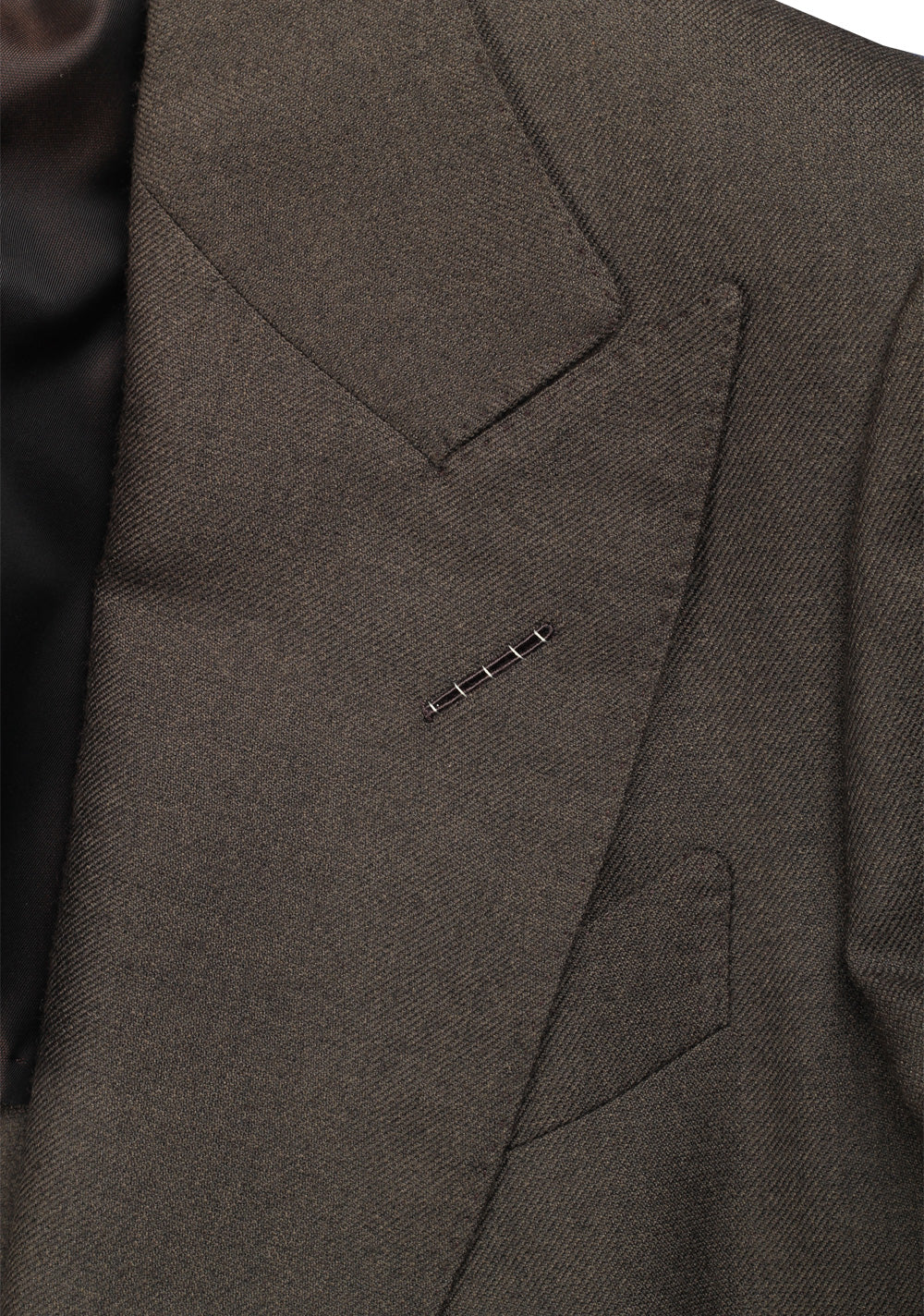 TOM FORD Atticus Brown Suit Size 46 / 36R U.S. in wool