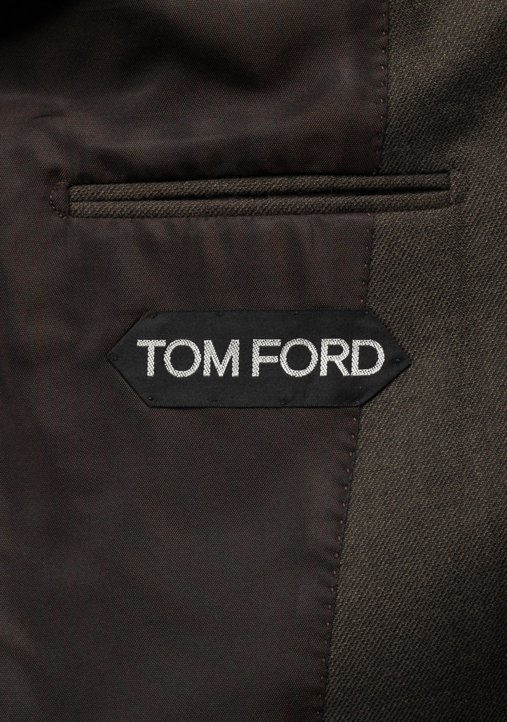 TOM FORD Atticus Brown Suit Size 46 / 36R U.S. in wool