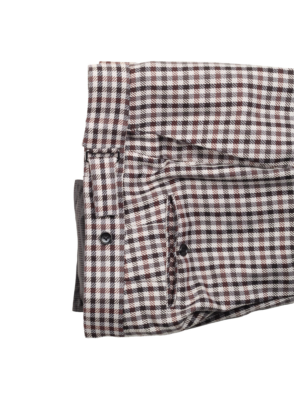TOM FORD Atticus Brown Checked Suit Size 46 / 36R U.S.