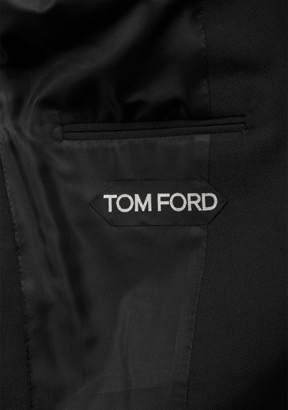TOM FORD Atticus Black Suit Size 46 / 36R U.S.
