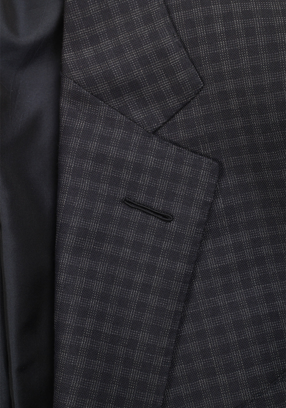 TOM FORD O'Connor Checked Blue Sport Coat Size 48 / 38R U.S. Fit Y