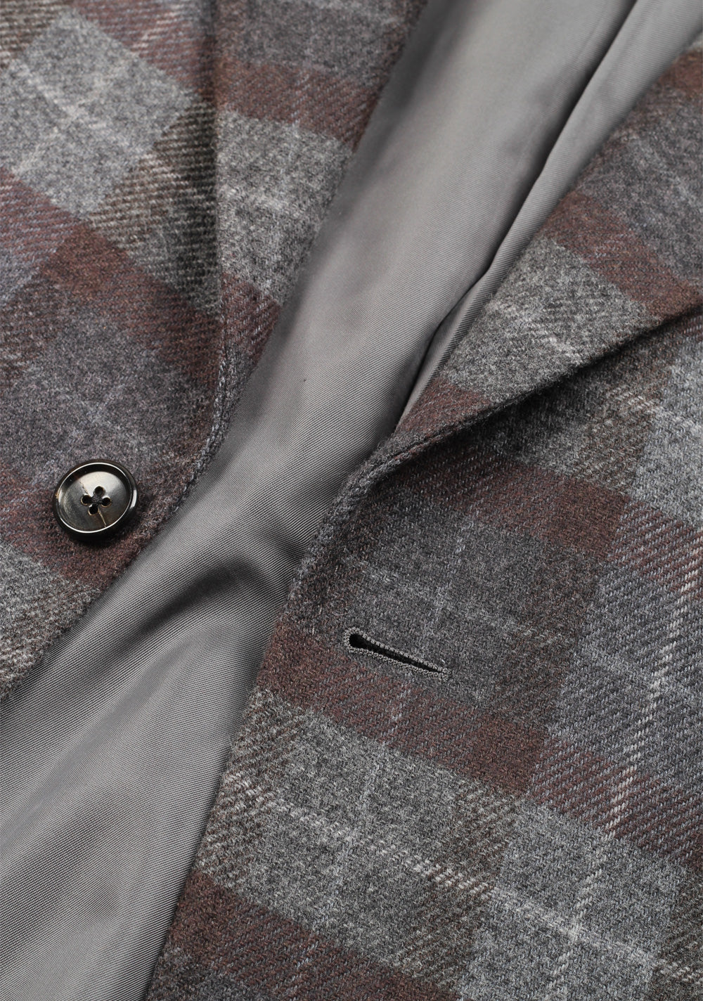 TOM FORD Atticus Gray Checked Sport Coat Size 46 / 36R U.S.
