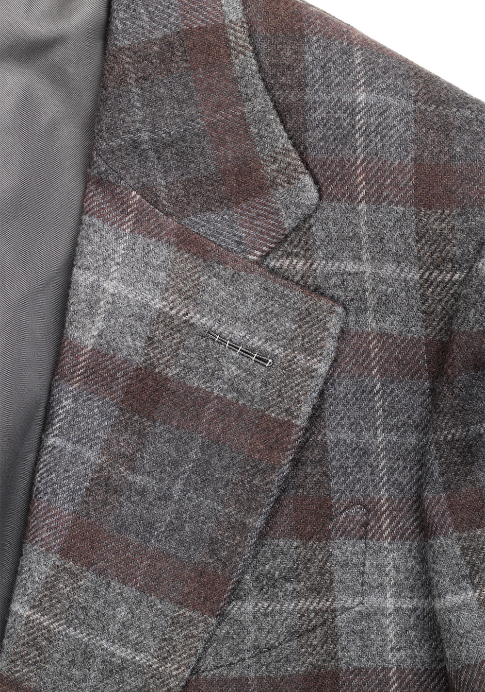 TOM FORD Atticus Gray Checked Sport Coat Size 46 / 36R U.S.
