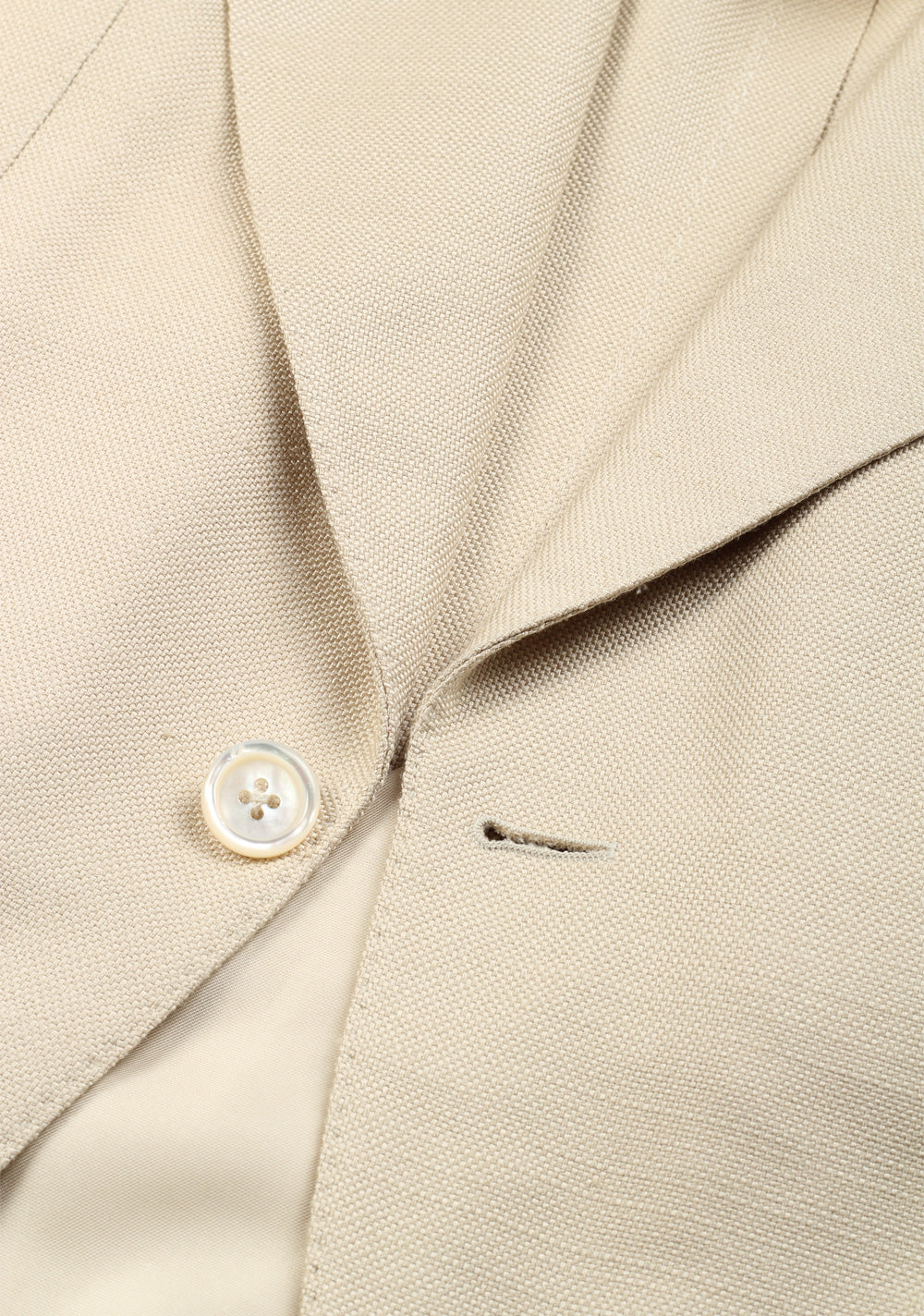 TOM FORD Atticus Champagne Silk Sport Coat Size 46 / 36R U.S.