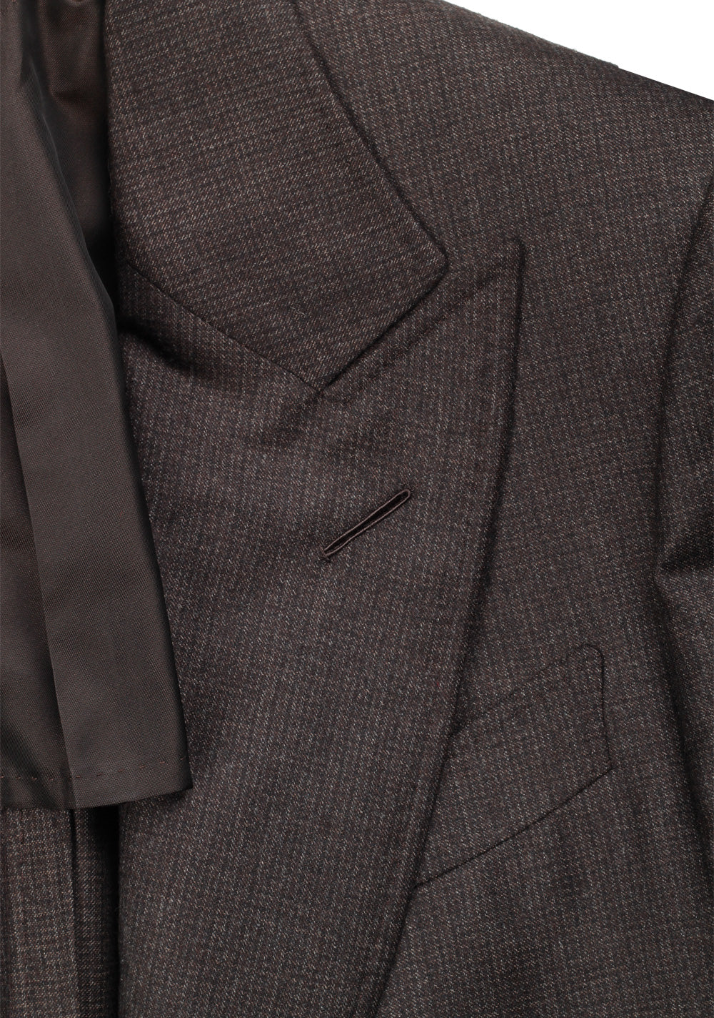 TOM FORD Atticus Brown Checked Sport Coat Size 46 / 36R U.S.