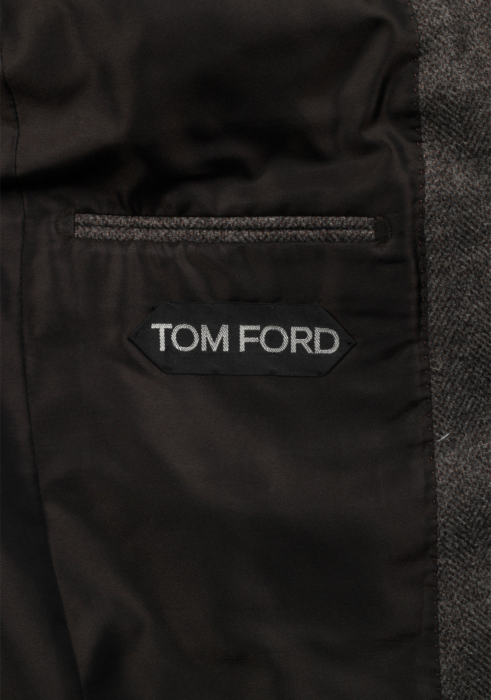 TOM FORD Wetherby Solid Gray Sport Coat Size 48 / 38R U.S.