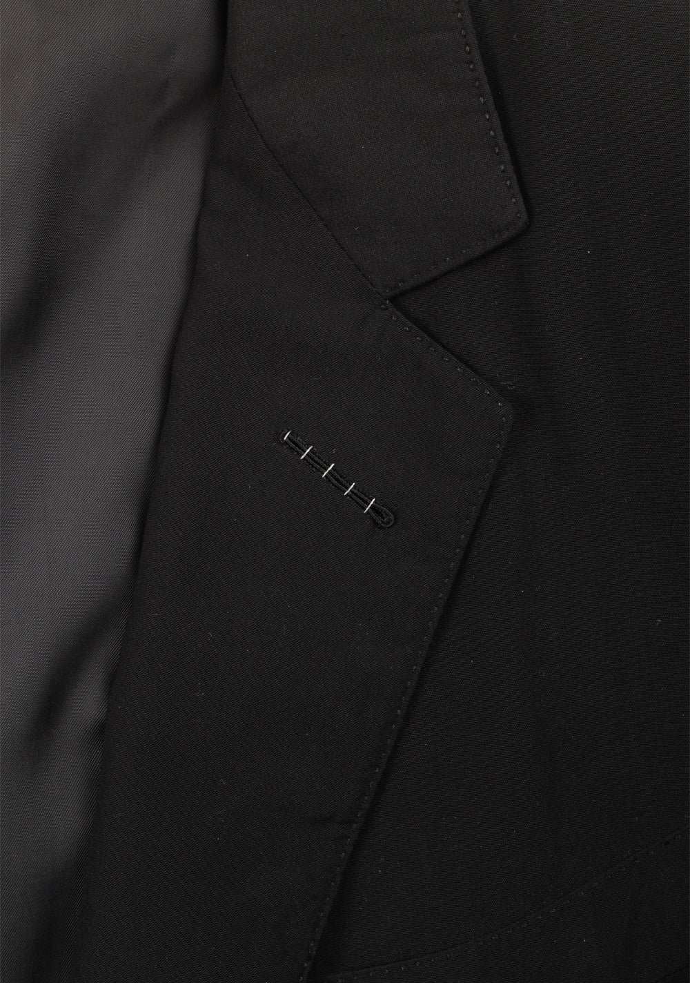 TOM FORD O'Connor Solid Black Sport Coat Size 48 / 38R U.S. in silk