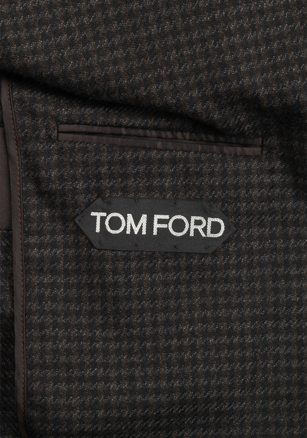 TOM FORD Shelton Brown Wool Sport Coat Size 48 / 38R U.S.