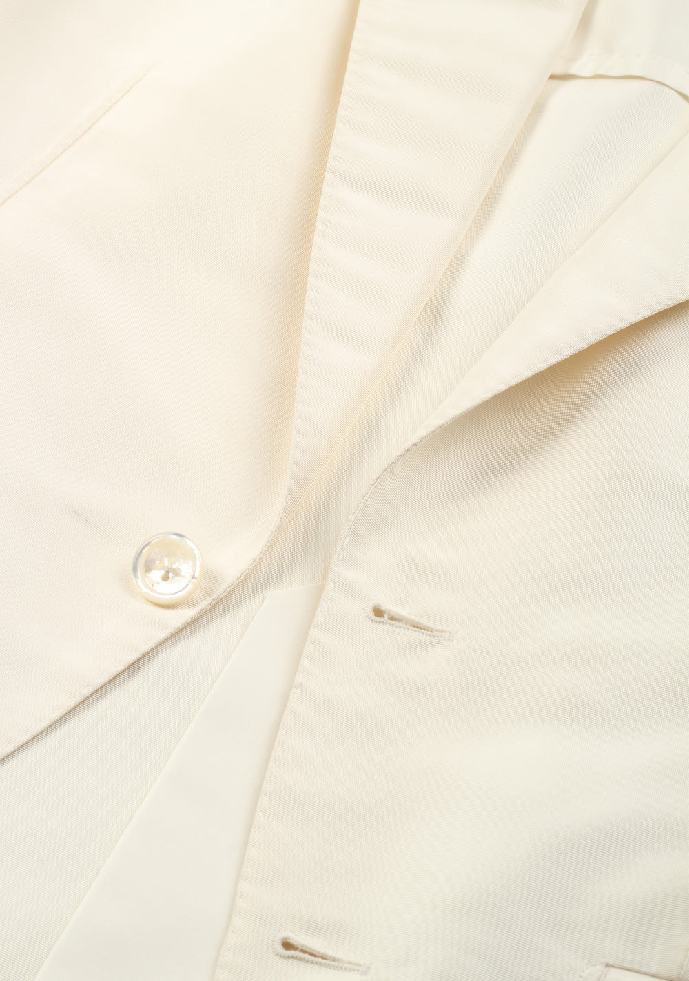 TOM FORD Atticus Off White Sport Coat Size 46 / 36R U.S. in silk