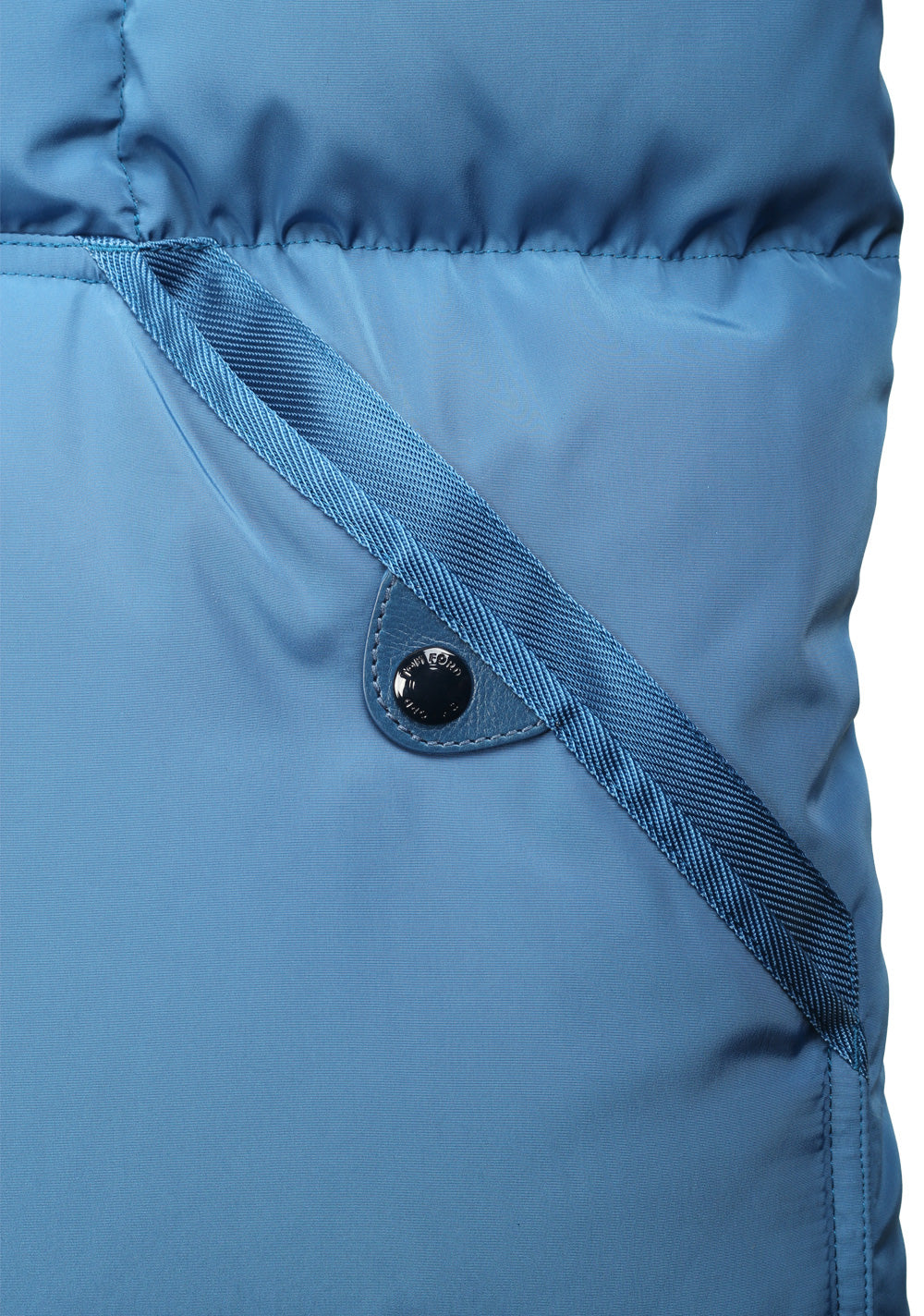 TOM FORD Blue Quilted Gilet Vest 48 / 38R U.S.