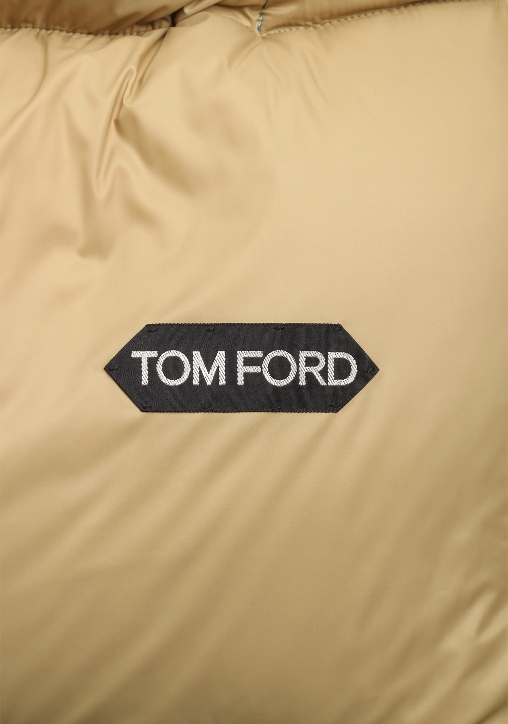 TOM FORD Blue Quilted Gilet Vest 48 / 38R U.S.