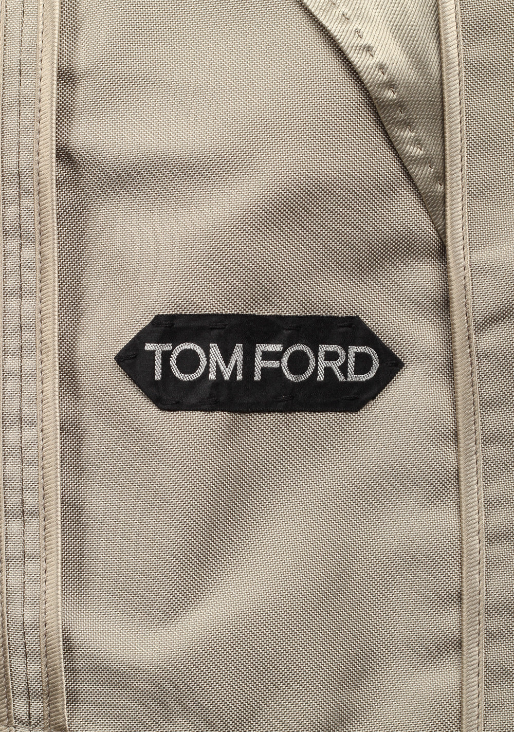 TOM FORD Beige Silk Jacket Coat 48 / 38R U.S.