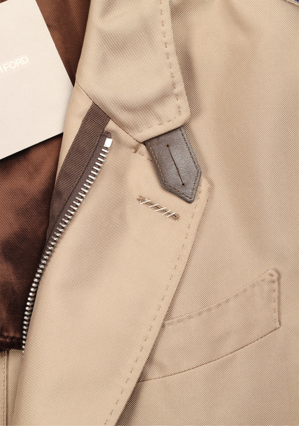 TOM FORD Copper Silk Jacket Coat 48 / 38R U.S.