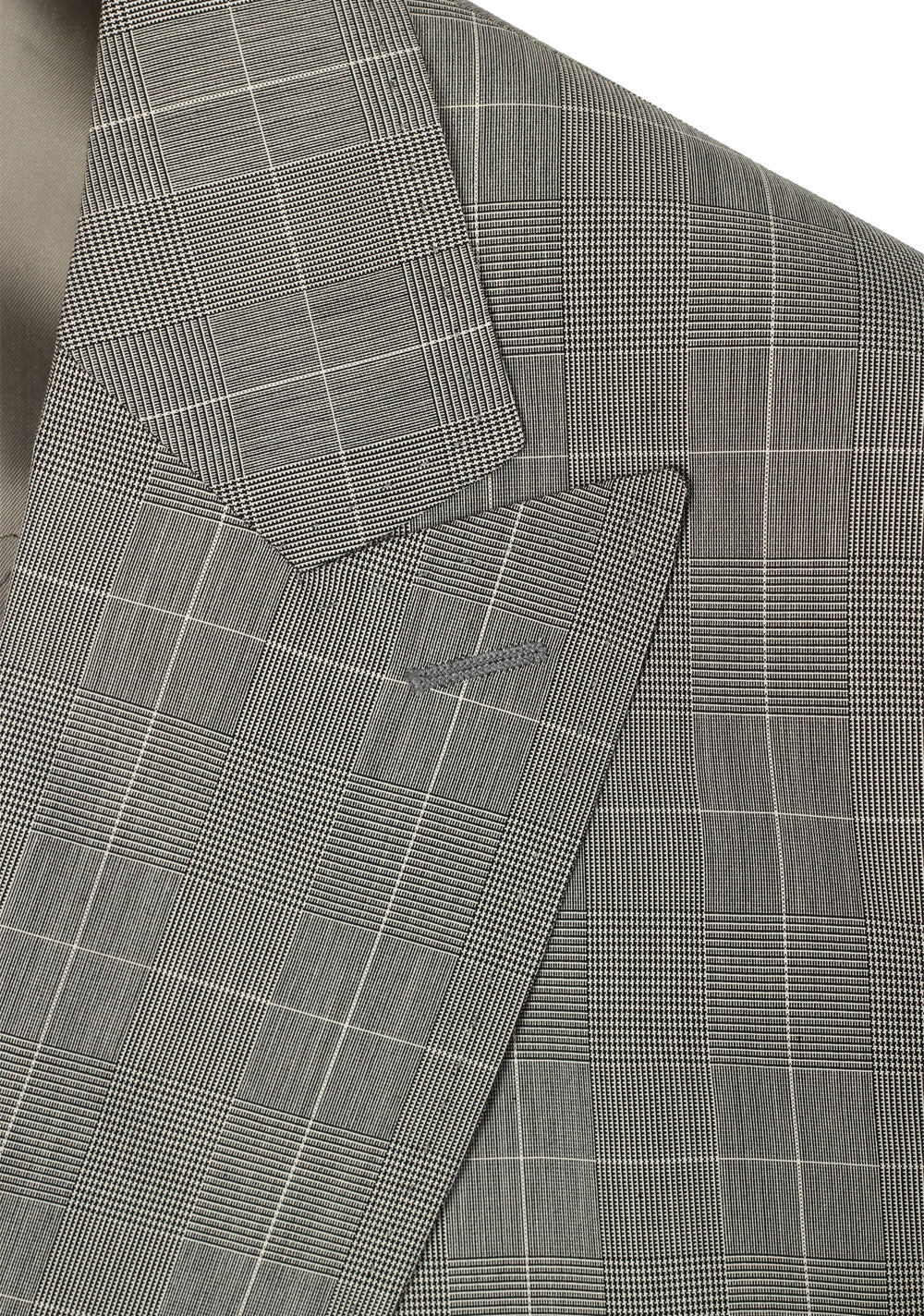 Valentino Gray Checked Suit Size 56 / 46R U.S.