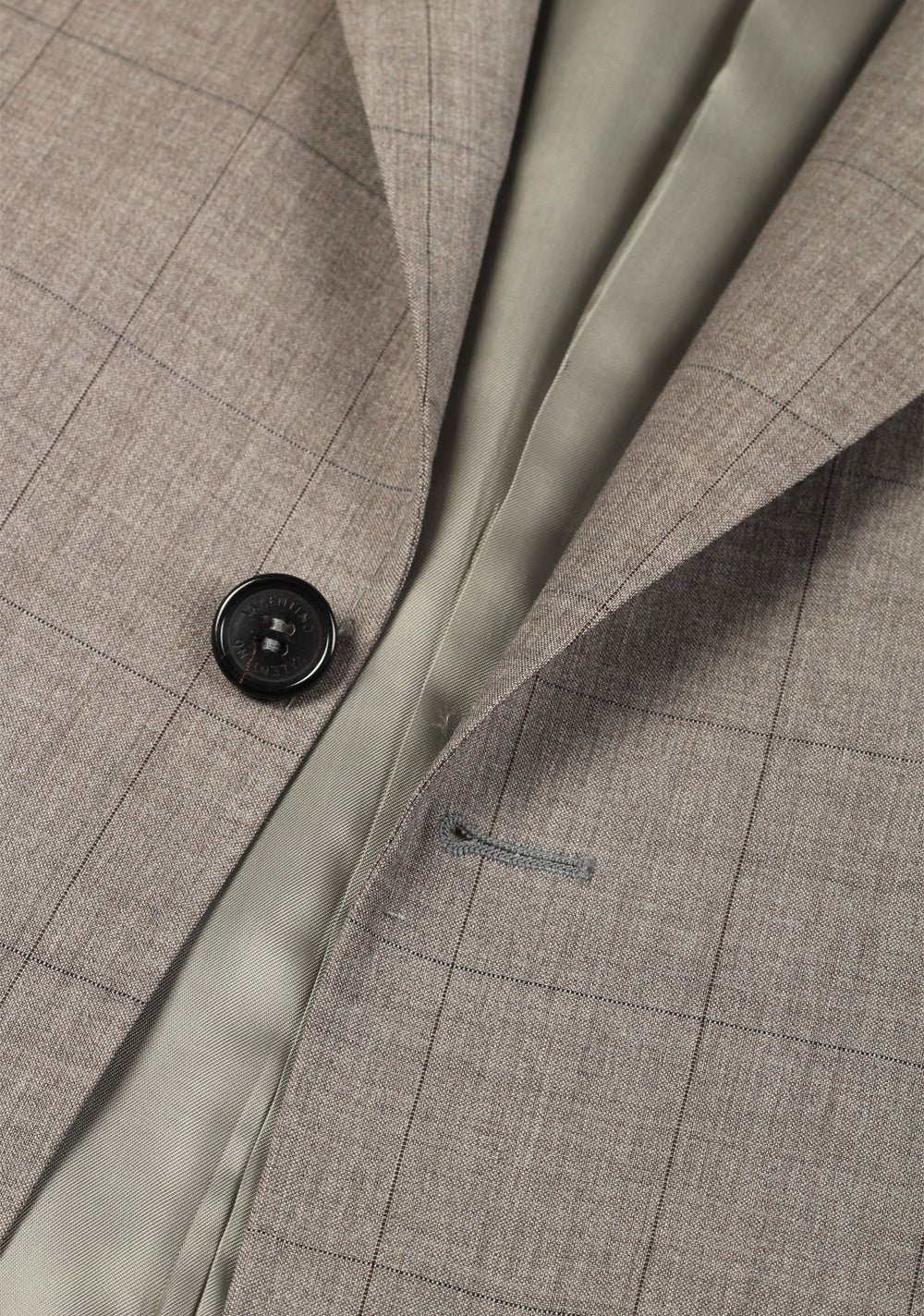 Valentino Gray Checked Suit Size 54 / 44R U.S.