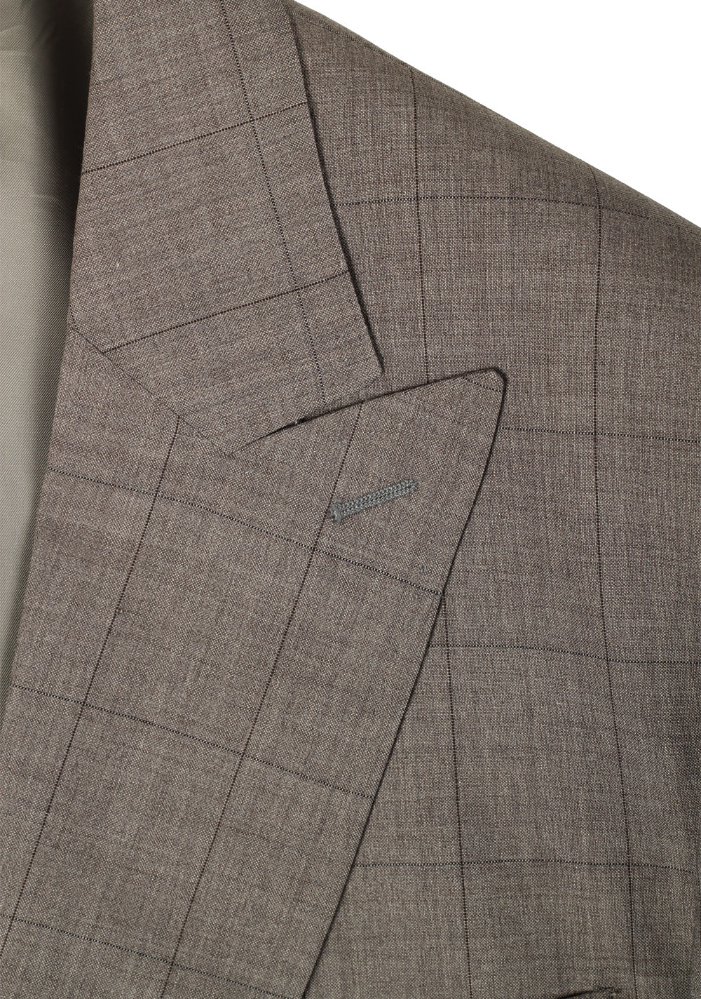 Valentino Gray Checked Suit Size 54 / 44R U.S.